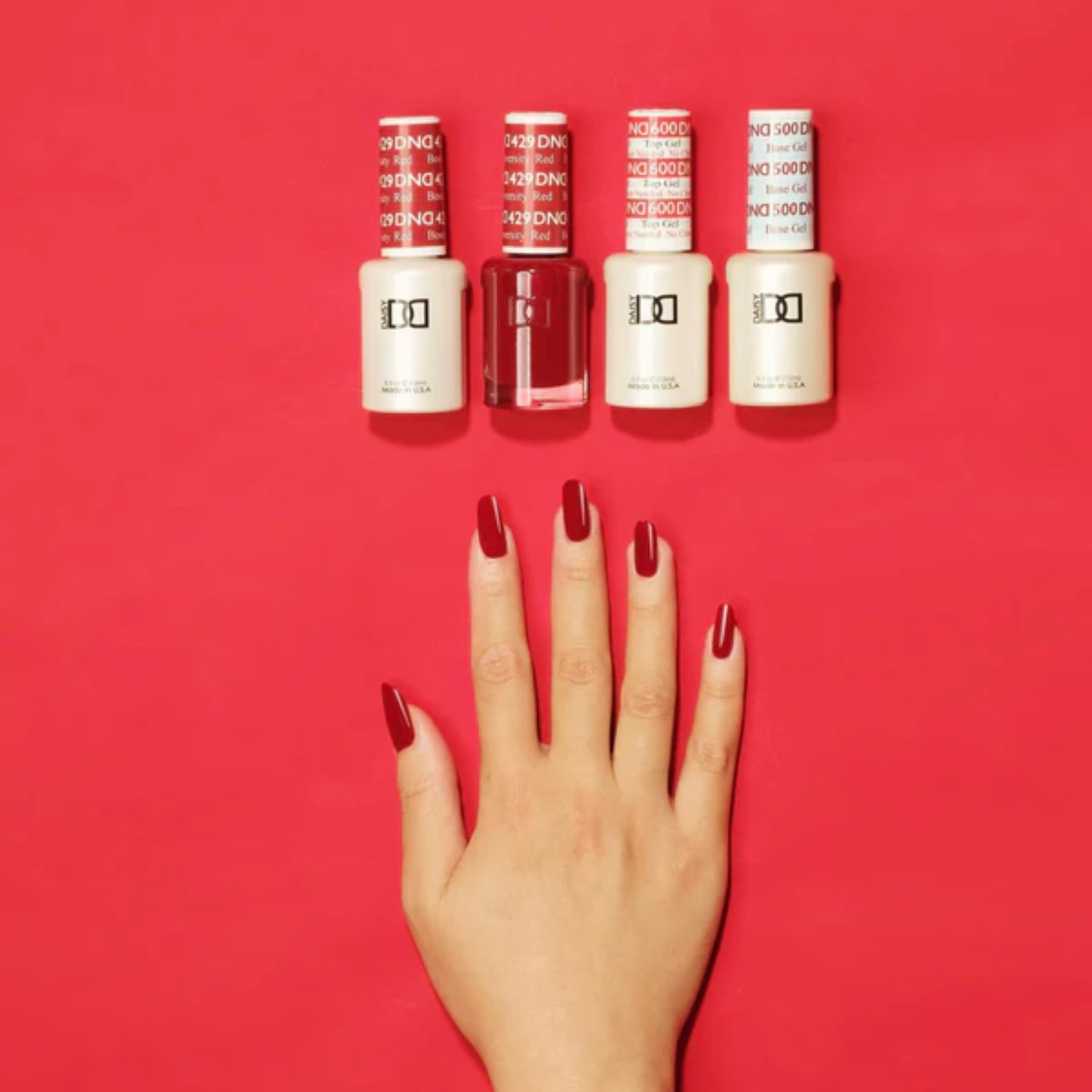 Esmalte DND Color: Boston University Red #429