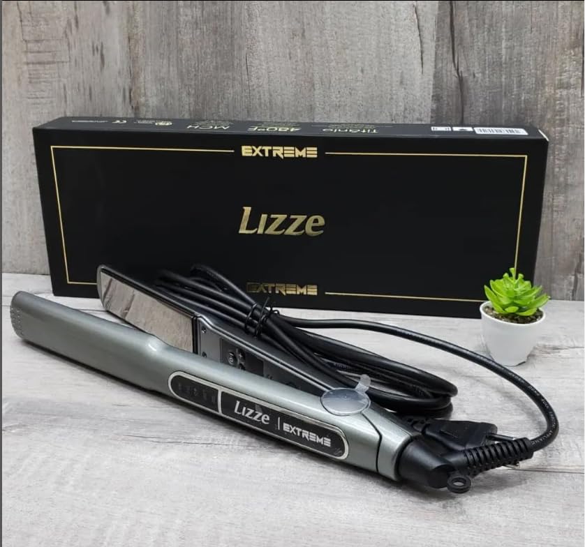 Plancha para Cabello profesional de Titanio de Lizze Extreme
