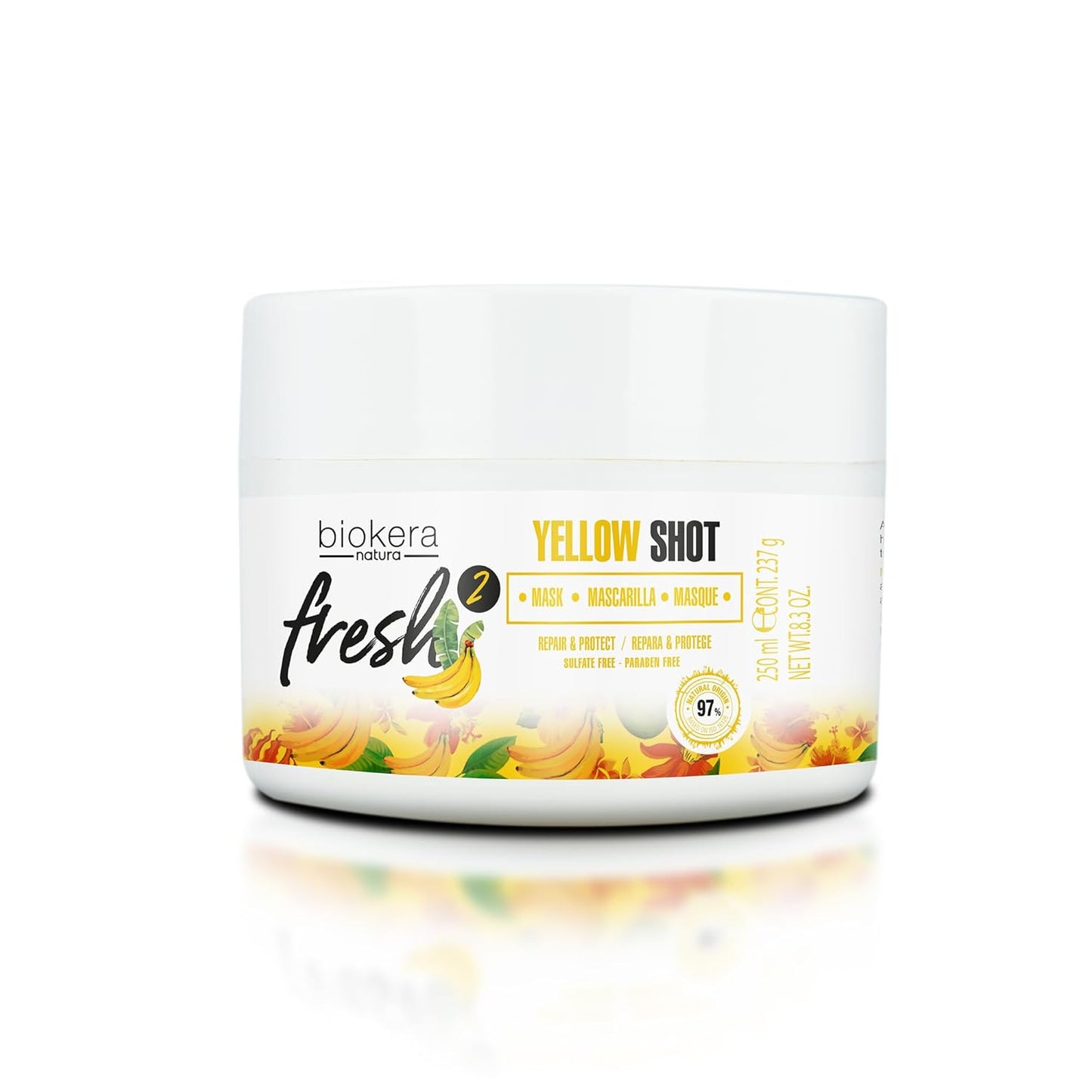 Mascarilla Yellow Shot Biokera- Rizos