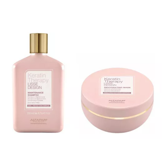 Alfaparf Kit Keratin Lisse Shampoo 250ml + Mascara 200ml