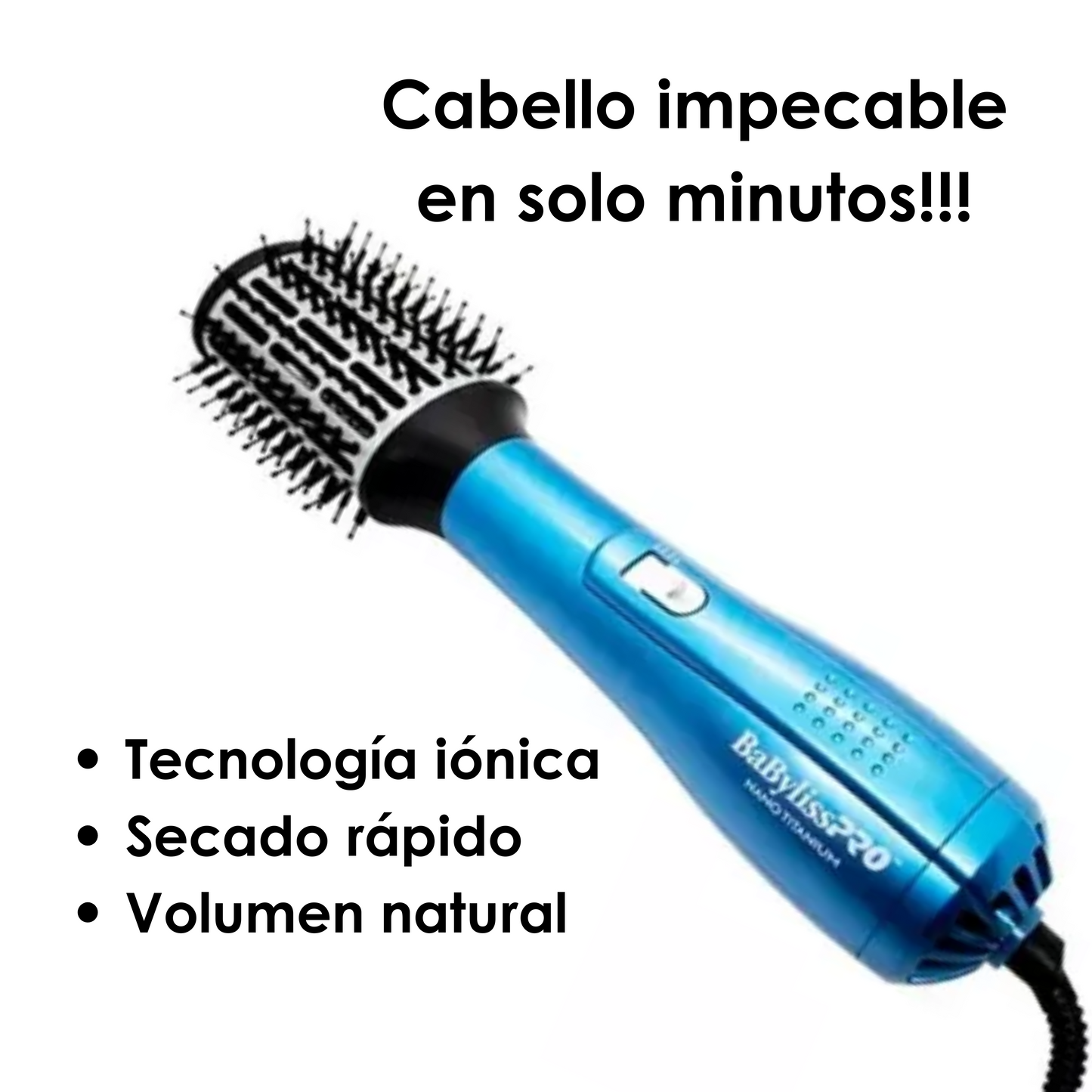 Cepillo de Aire Caliente BaBylissPRO Nano Titanium
