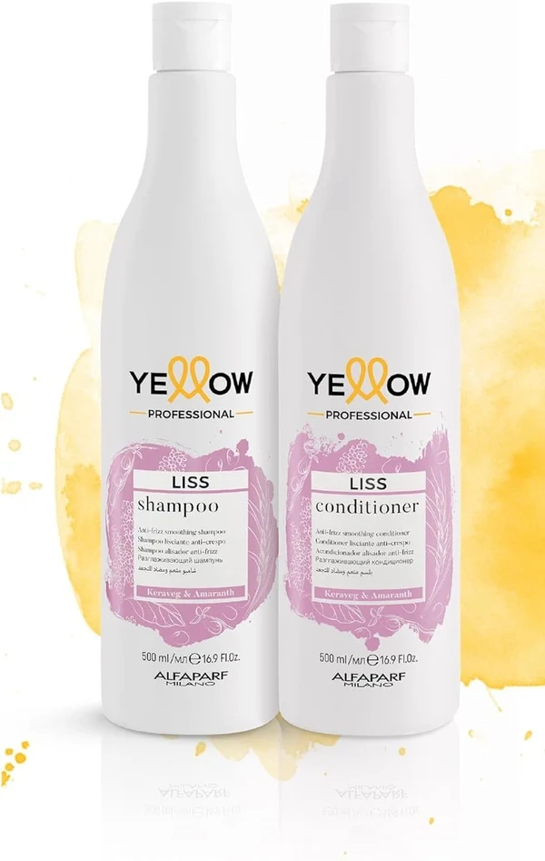 Yellow - Liss Shampoo and Conditioner